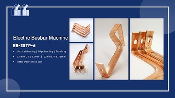 Fully Automatic Copper Busbar Bending & Punching Machine | Electric Power System Solution ⚡