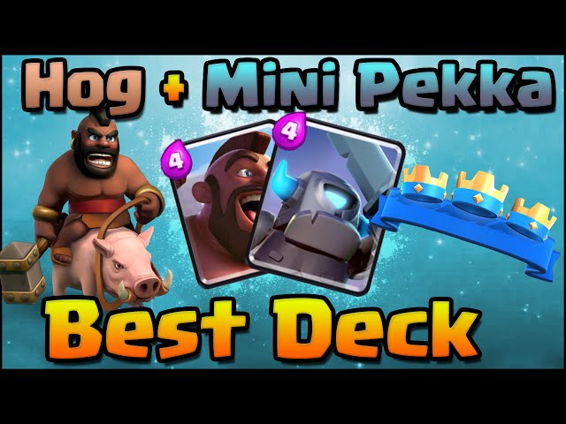 Clash Royale - Best Pekka & Wizard Deck Combo Attack Strategy for