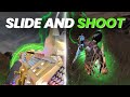 How to shoot while sliding in codm  aim transfer while sliding l advanced