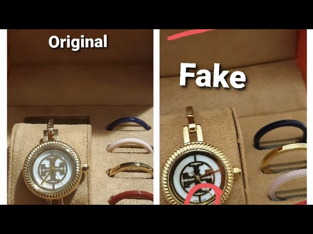 Tory Burch Reva Bangle Watch Multi Color Review how to know The original  and Fake. - YouTube