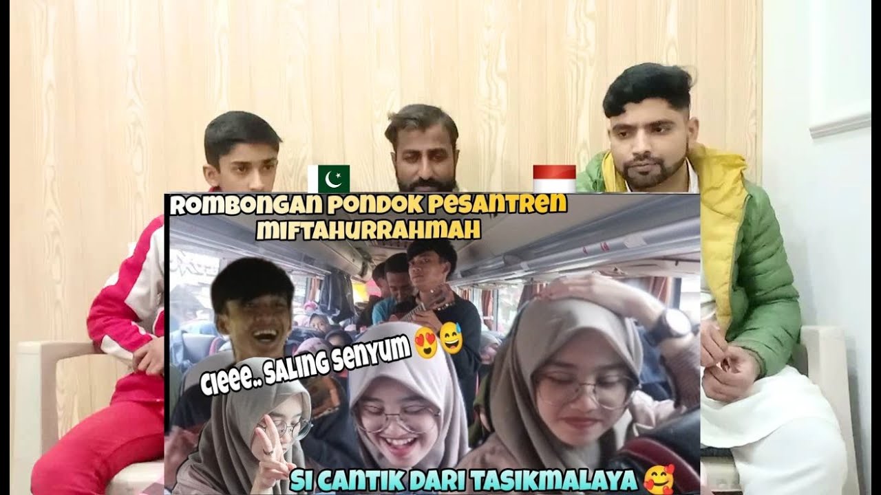 PENGAMEN ANYER JILBAB CREAM TERSENYUM MALU DIGOMBALIN BANG ALVI 😍😍 | Pakistani Reaksi | D-R-RUE