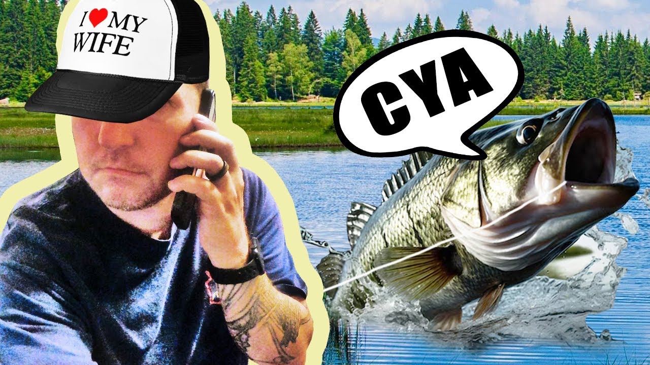Losing a big fish: Blame my wife