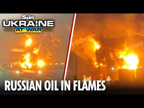 Zelensky blitzes Putin’s key oil hub just hours after Trump's bombshell diesel deal with Russia