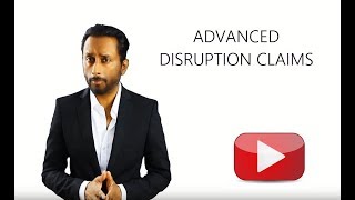 Advanced Master Course in Construction Claims - Disruption Claims