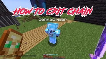 HOW TO CRIT CHAIN IN POJAV LAUNCHER ! (Drill)