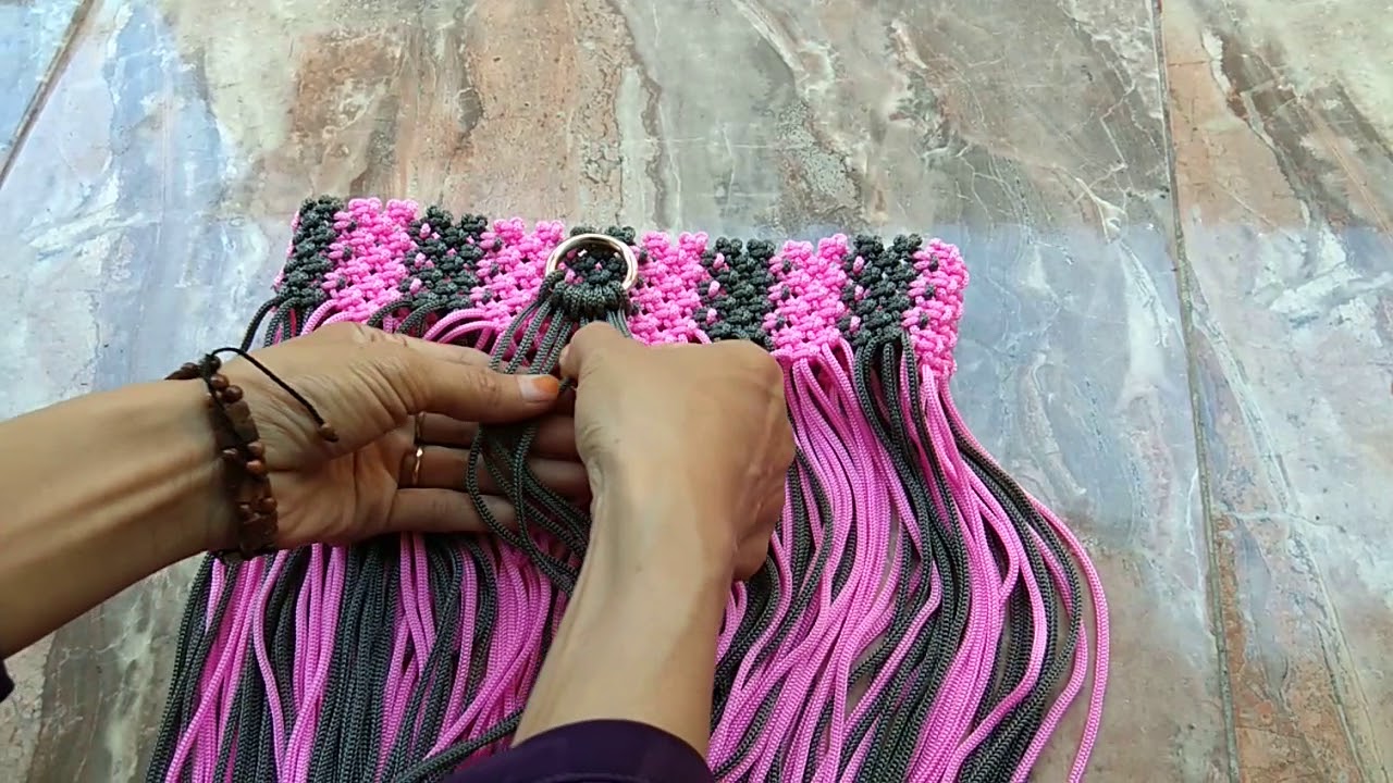 Tas tali kur grey pink eps.3