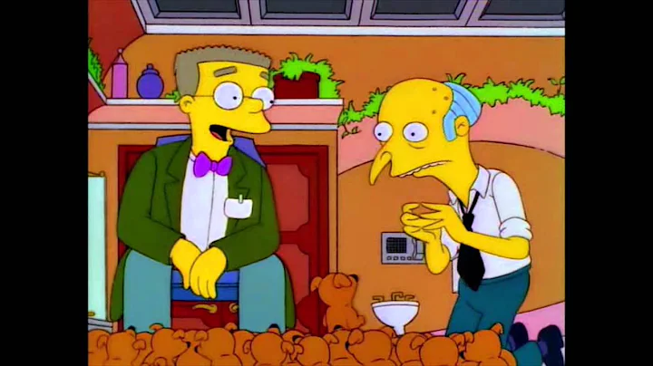 Mr Burns and Rory Calhoun
