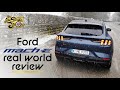 Ford Mach-E real world detailed review of the new electric EV Mustang SUV