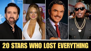FULL From MILLIONS to NOTHING 20 Stars Who Lost It All