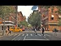 Driving Downtown - Greenwich Village 4K - New York City USA