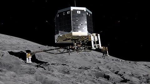 The Rosetta mission: An orbiter is about to drop a spacecraft on a comet