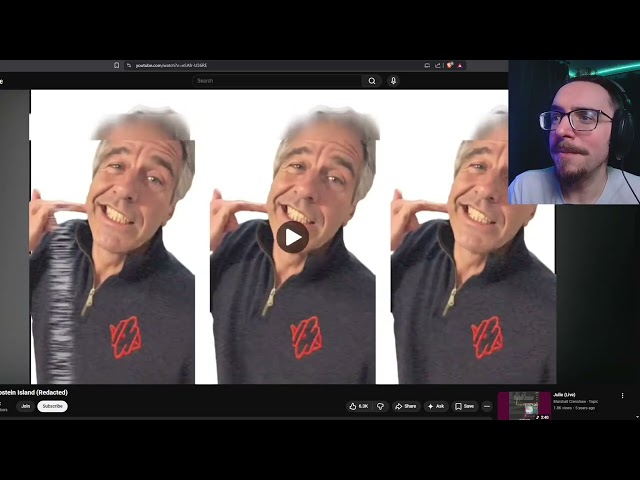 Reacting To @guccimarx Epstein Video