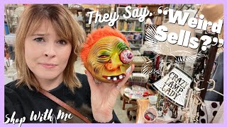 They Say WEIRD SELLS | Shop With Me for EBay | Reselling