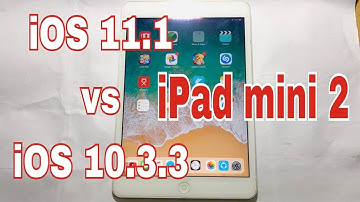 iOS 11.1 vs iOS 10.3.3 speed test on iPad mini 2 | Geekbench test | should you update?