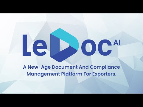 LeDoc: Simplify Export Documentation & Compliance Like Never Before! - video from LeRemitt