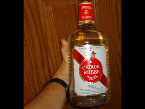 Видео: Из чего сделана водка Crown Russe?
