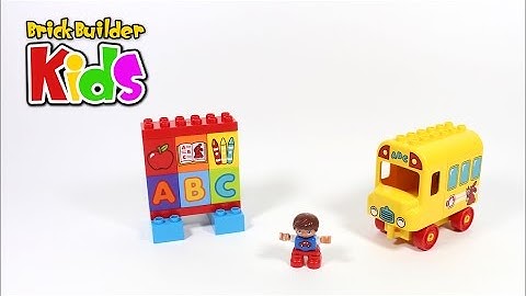 Lego DUPLO 10603 My First Bus – Lego Speed Build for Kids