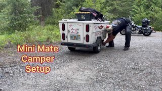 Mini Mate Camper Set-up