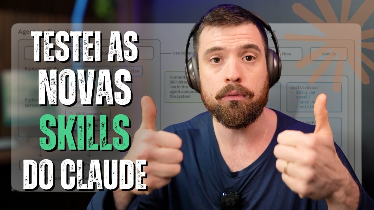 Claude Skills: testei a nova funcionalidade da Anthropic para agentes de IA