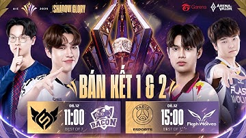 🔴 TRỰC TIẾP: FULL SENSE vs BACON TIME | SEMI FINALS | AIC 2025 (06/12)