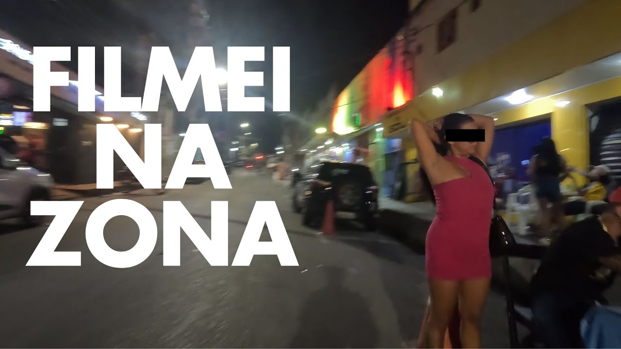 Filmei na zona do centro de Manaus