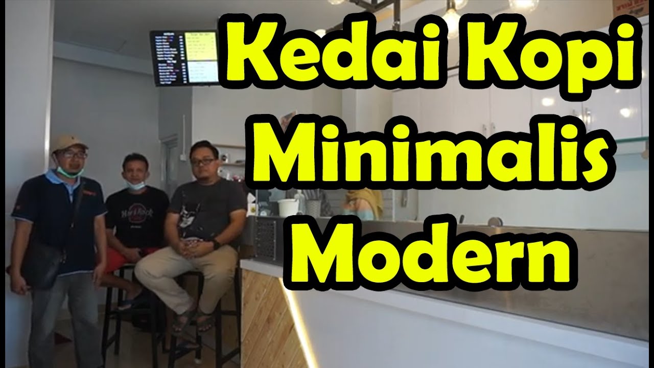  DESAIN  INTERIOR  KEDAI KOPI COFFEE  SHOP  MINIMALIS  