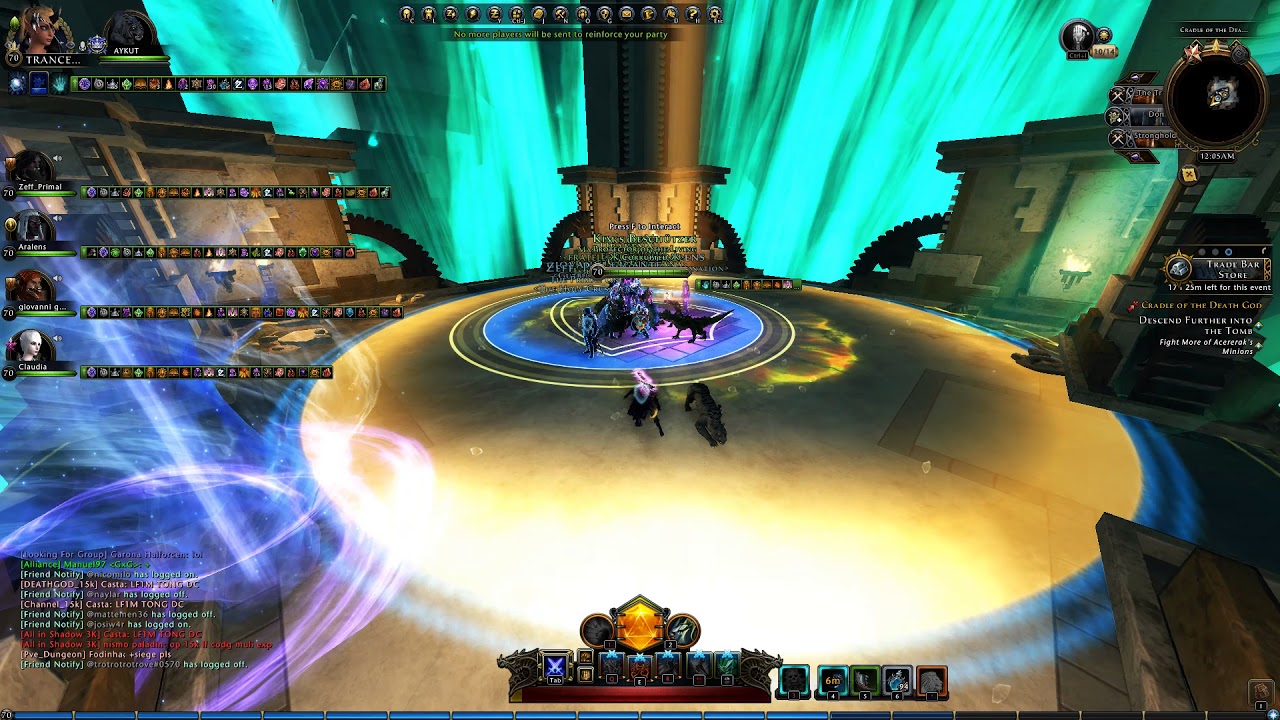 Neverwinter Cradle Of the Death God (CoDG) HDPS StromWarden HR Pull