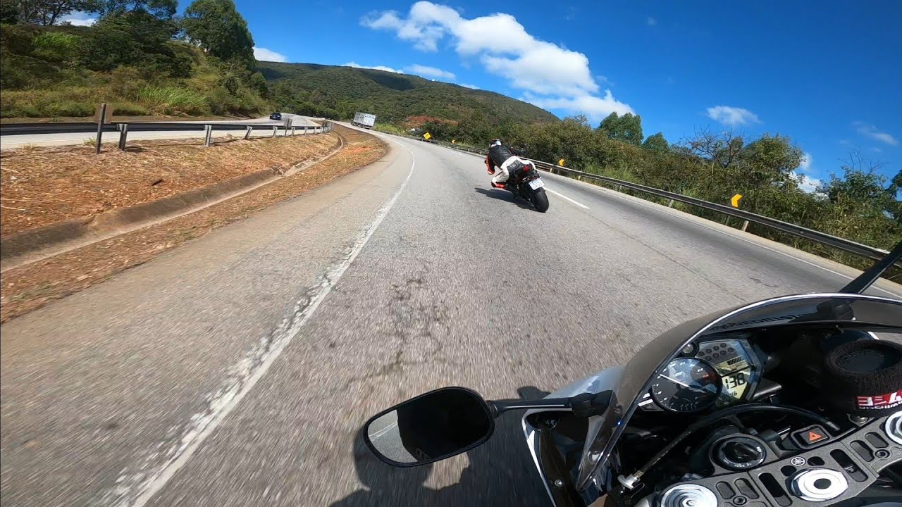 YAMAHA R1 NO MODO A | ACELERANDO TUDO ( PARTE 1 )