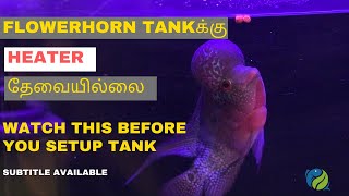 #153 HOW TO AQUARIUM SETUP FOR FLOWERHORN | TAMIL screenshot 4