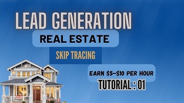 Skip tracing real estate lead generation - Skip tracing bangla tutorial - Sharah Academy