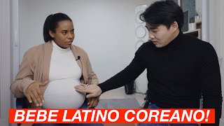 LATINA EMBARAZADA de un COREANO BEBE LATINO COREANO