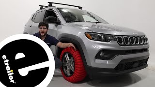 etrailer | ISSE Classic Snow Socks Installation - 2024 Jeep Compass