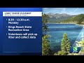 Lake Tahoe cleanup set for Monday