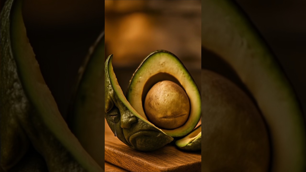 Glass Avocado Cutting Knife Ai Video 