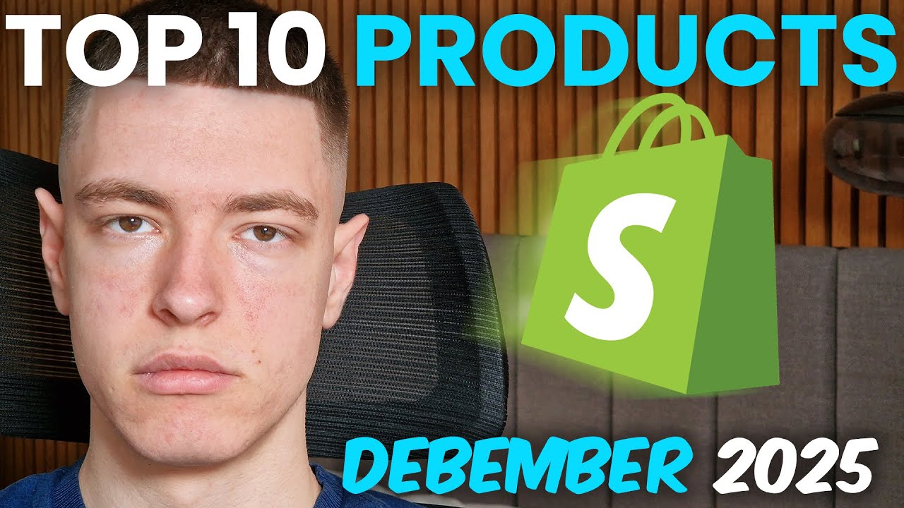 ⭐ TOP 10 Winning Products To Sell In December 2025 - Shopify Dropshipping