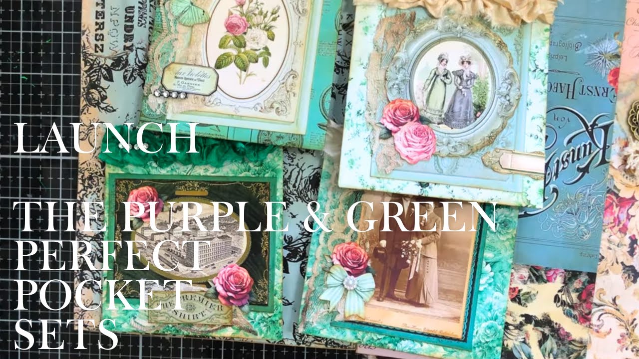 ЗАПУСК - Наборы Perfect Pockets фиолетового и зеленого цвета