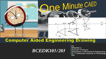 Projection of planes 4th problem #caed Computer Aided Engineering Drawing BCEDK103/203 1st year CAED