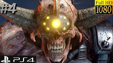 Doom Eternal Gameplay Walkthrough [PS4 1080P 60Fps] - No Commentary - PART 4 (Doom Hunter Base)