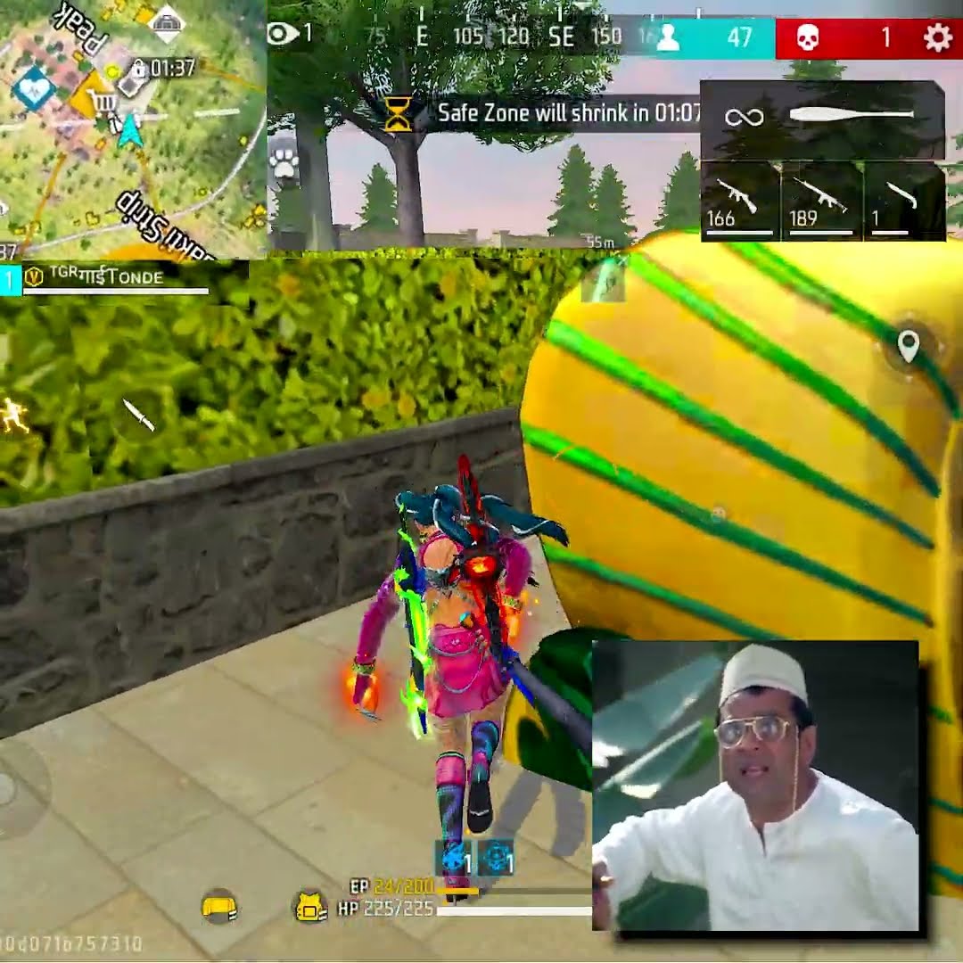 1 Goli Only Cheen Tapak Dum Dum ? #shorts #freefire #tondegamer