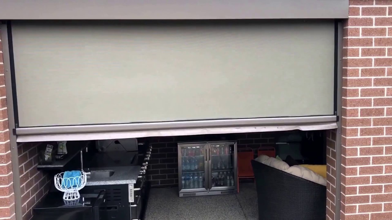 Outdoor Blinds | Ziptrak Track Guided System | Ricky Richards Mesh | Alfresco Blinds Co Melbourne