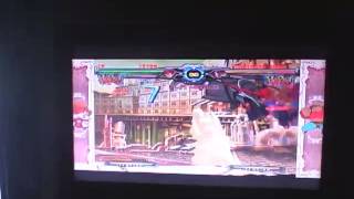 GGAC+R Order Sol midscreen dustloop combo (Potemkin version)