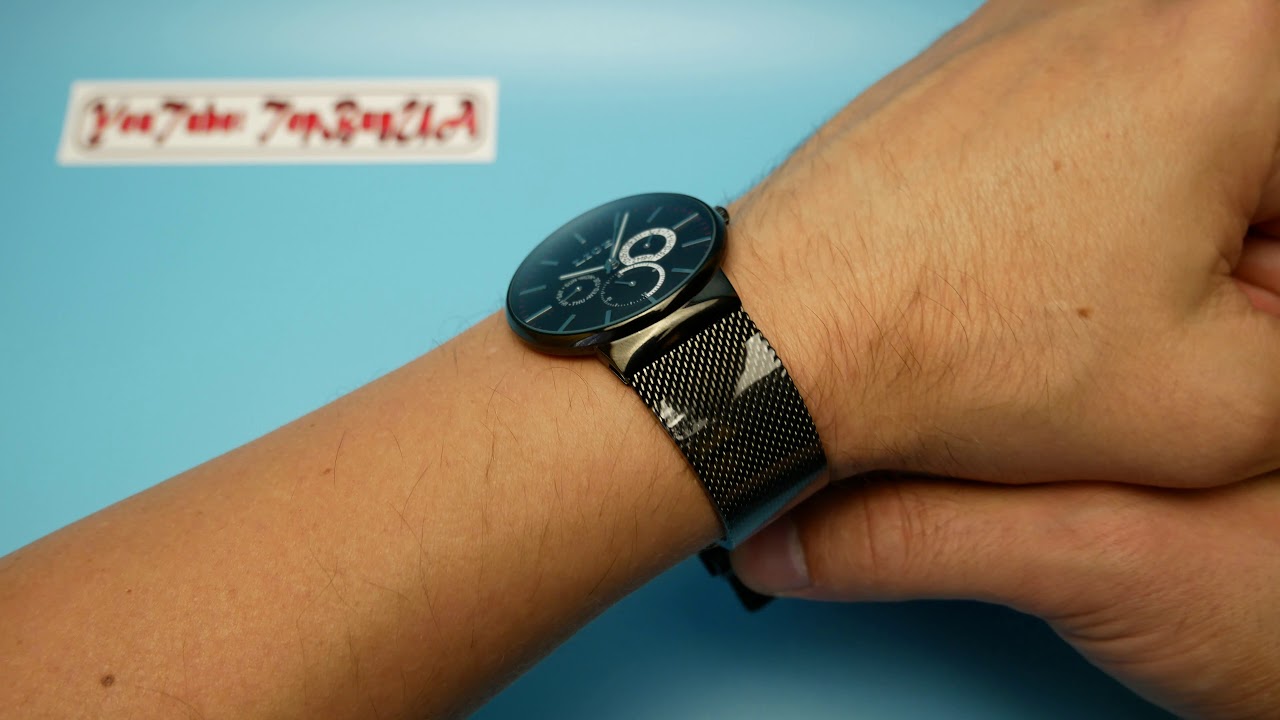 ЧАСЫ LIGE Black - обзор 📌 КУПИТЬ Кварцевые Часы мужские наручные ⌚