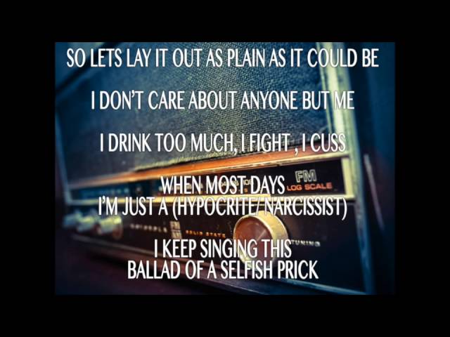 Watch JLM Band - Selfish Prick (Official Lyric Video) on YouTube Watch JLM Band - Selfish Prick (Official Lyric Video) on YouTube