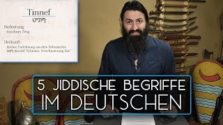 5 Jiddische Begriffe im Deutschen