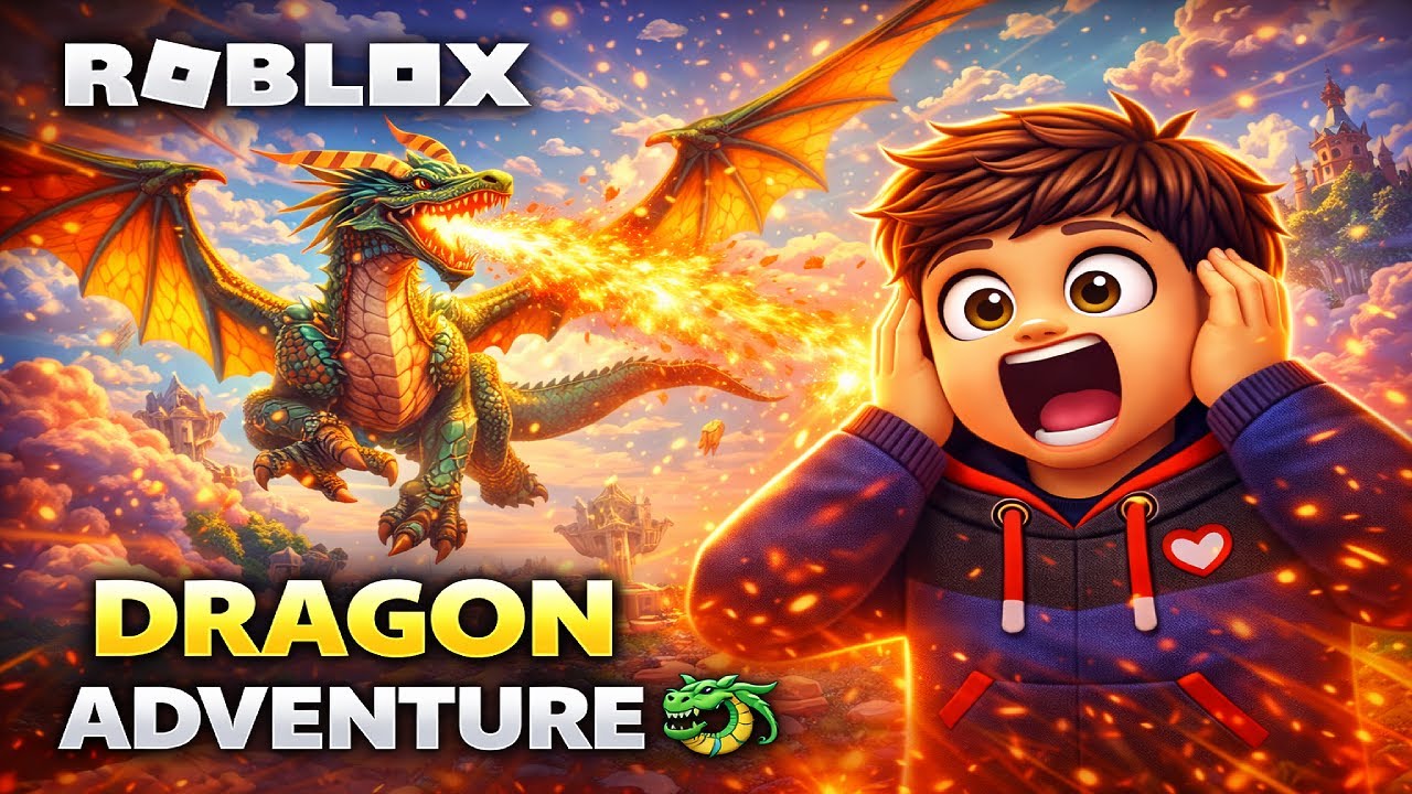 I PLAYED DRAGON ADVENTURE in ROBLOX 🐉🔥