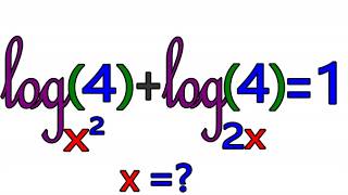 Log Equation Problem Confuses Smart Students | Can You Find x Before the Final Twist Appears?