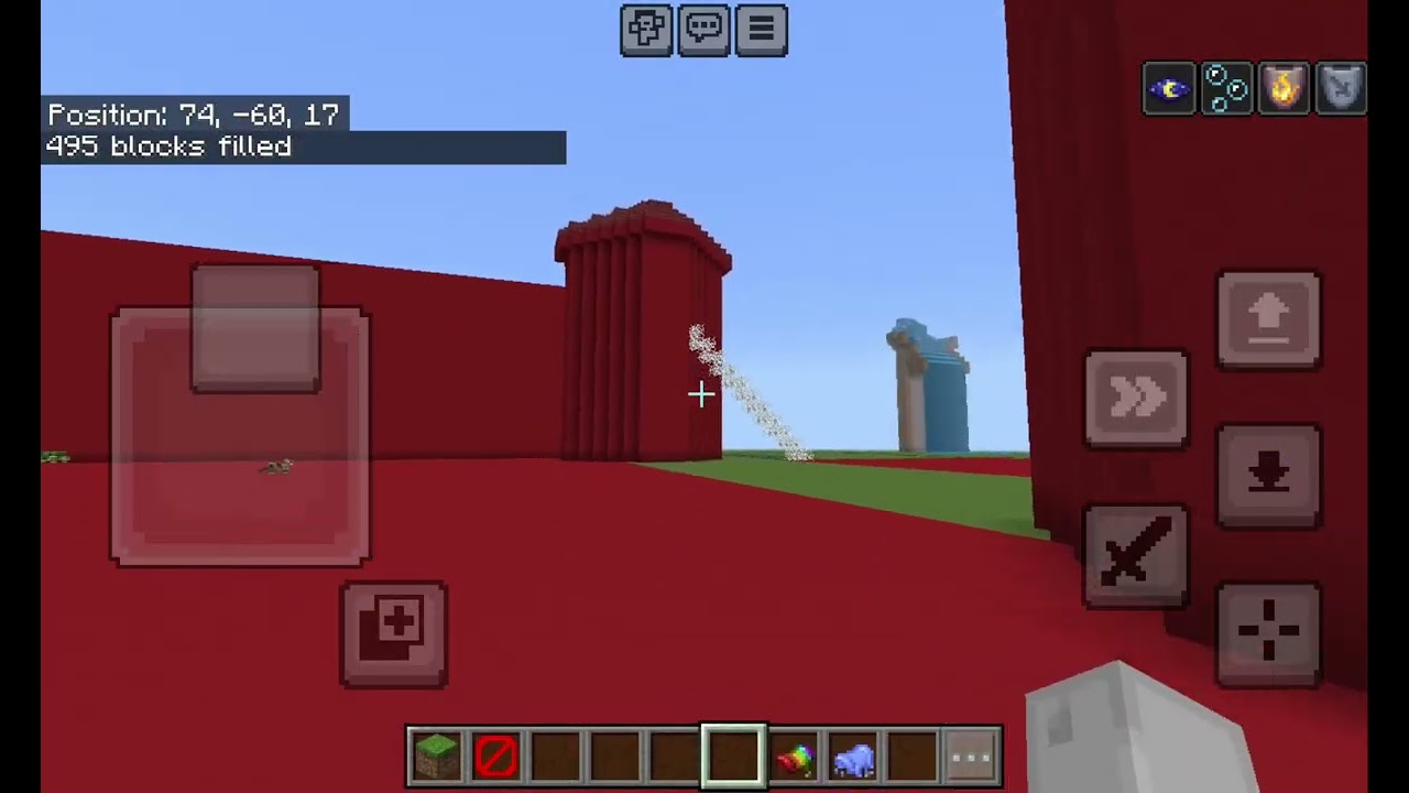 Chilling in my minecraft world