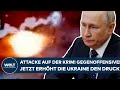 PUTINS KRIEG: Drohnenattacke auf der Krim! Gegenoffensive! Jetzt erhöht die Ukraine den Druck