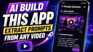 Build Your Own Video to Prompt AI App🔥 (Full Tutorial + Market Research) Ai App Development