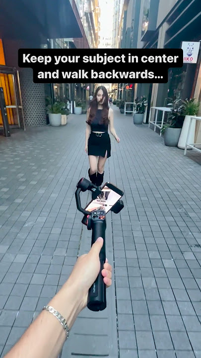 Try this phone filmming idea #filmmaking #hohem #gimbal #stabilizer #aigimbal #cinematic #iphone15